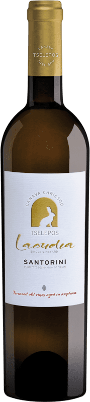 免费送货 | 白酒 Ktima Tselepos Laoudia P.D.O. Santorini Santorini 希腊 Assyrtiko 75 cl