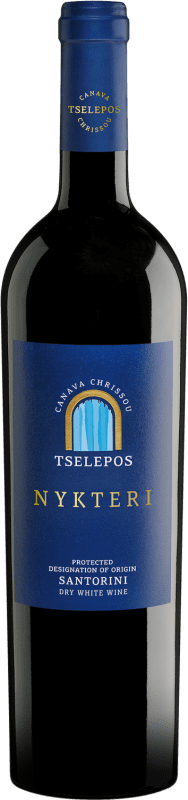 送料無料 | 白ワイン Ktima Tselepos Nitkery P.D.O. Santorini Santorini ギリシャ Assyrtiko 75 cl