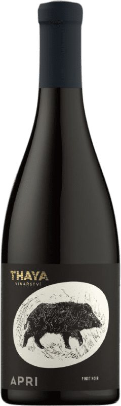 Kostenloser Versand | Rotwein Thaya Apri I.G. Moravia Moravia Tschechische Republik Pinot Noir — Spätburgunder 75 cl