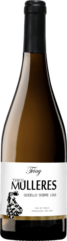 Free Shipping | White wine Triay Tres Mulleres Sobre Lías D.O. Monterrei Galicia Spain Treixadura 75 cl