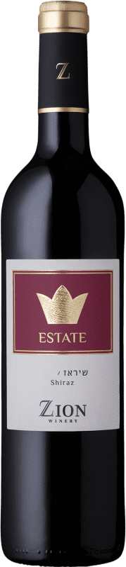 Envío gratis | Vino Tinto Zion Estate Wine — Vino de Finca I.G. Galilee Israel Syrah 75 cl