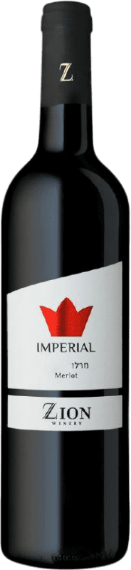 Free Shipping | Red wine Zion Imperial Israel Merlot 75 cl