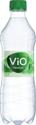 Envio grátis | Caixa de 18 unidades Água Vio Mineral Natural Alemanha Garrafa Medium 50 cl