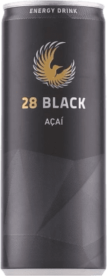 飲み物とミキサー 28 Black. Açaí アルミ缶 25 cl