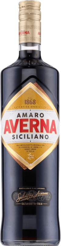 Envio grátis | Amaretto Averna Amaro Siciliano Sicília Itália 1 L