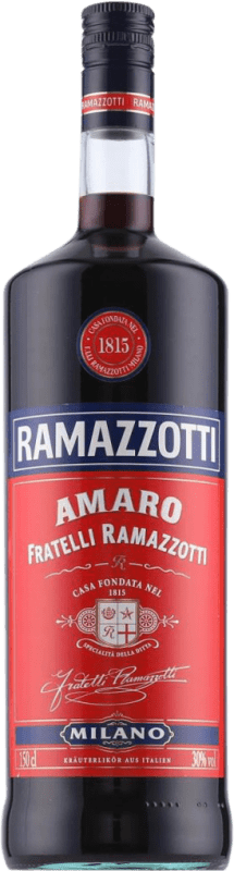 38,95 € | Aperitivo Bitter Ramazzotti Amaro Italia Bottiglia Speciale 1,5 L