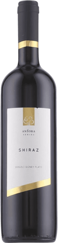 Free Shipping | Red wine Pamukkale Anfora Shiraz Dry Turkey Syrah 75 cl