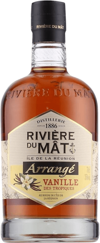 免费送货 | 朗姆酒 Rivière Du Mat Arrangé Vanille des Tropiques 法国 70 cl