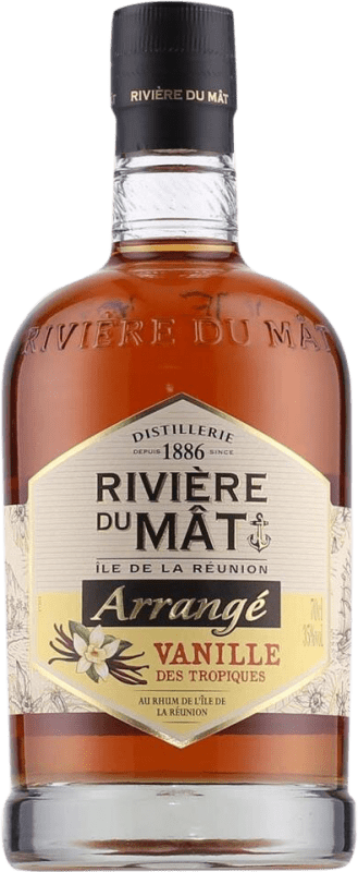 33,95 € Free Shipping | Rum Rivière Du Mat Arrangé Tropiques Vanille — Vanilla