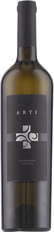 Spedizione Gratuita | Vino Bianco Arti. Chardonnay Narince Turchia Chardonnay 75 cl