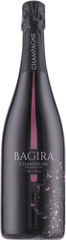 63,95 € Envoi gratuit | Rosé mousseux Bagira. Premier Cru Rosé Brut A.O.C. Champagne