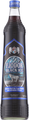 リキュール Fjodor Black — ブラックエディション 70 cl Ice — 氷