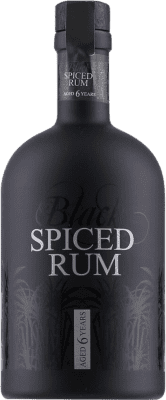 Ром Gansloser Black Spiced 6 Лет бутылка Medium 50 cl