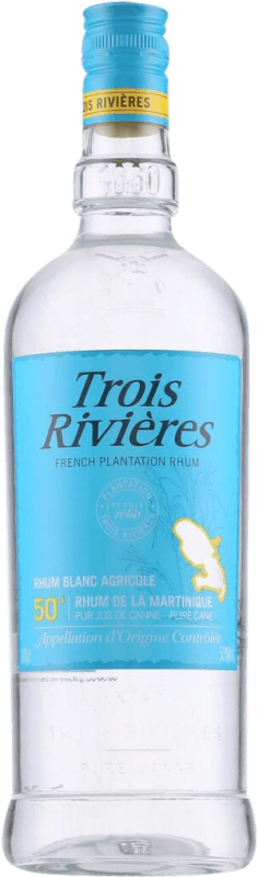 Envoi gratuit | Rhum Trois Rivieres Blanc France 1 L