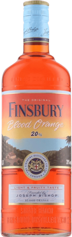Spedizione Gratuita | Genever Gin Finsbury Blood Orange Gin Regno Unito 70 cl