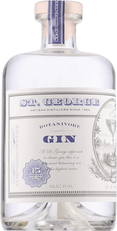 Бесплатная доставка | Джин St. George Botanivore Gin Соединенные Штаты 70 cl