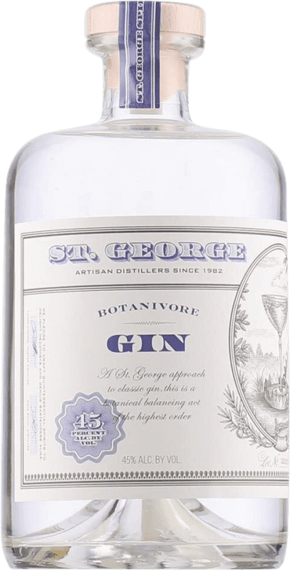 Free Shipping | Genever Gin St. George Botanivore United States 70 cl