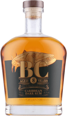 Rhum BC Caribbean Dark 8 Ans 70 cl