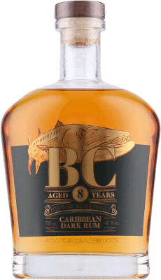 Rum BC Caribbean Dark — Escuro 8 Anos 70 cl