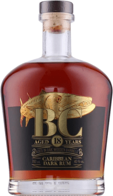 Rum BC Caribbean Dark — Scuro 18 Anni 70 cl
