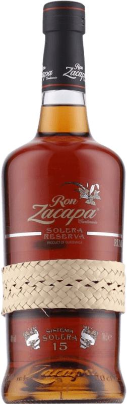 Envoi gratuit | Rhum Zacapa Centenario Sistema 15 Solera Guatemala 70 cl