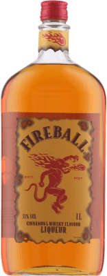 Liqueurs Fireball Cinnamon & Whisky 1 L