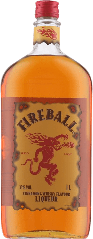 Бесплатная доставка | Ликёры Fireball Ирландия 1 L Cinnamon — Корица, Whisky — Виски
