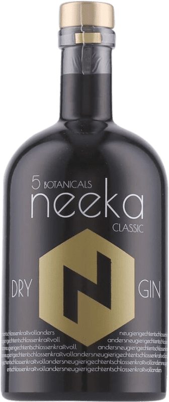 Free Shipping | Gin Neeka Classic Gin Germany Medium Bottle 50 cl