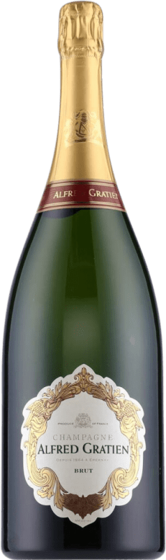 免费送货 | 白起泡酒 Alfred Gratien Classic 香槟 A.O.C. Champagne 香槟酒 法国 瓶子 Magnum 1,5 L