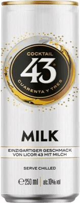 饮料和搅拌机 盒装12个 Licor 43 Cocktail Milk PreMix 小瓶 25 cl