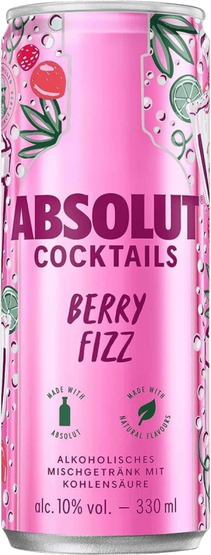 送料無料 | 12個入りボックス 飲み物とミキサー Absolut Cocktails Berry Fizz スウェーデン 缶 33 cl 送料無料 | 12個入りボックス 飲み物とミキサー Absolut Cocktails Berry Fizz スウェーデン 缶 33 cl