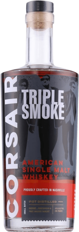 送料無料 | ウイスキーシングルモルト Corsair. Triple Smoke テネシー州 アメリカ 75 cl