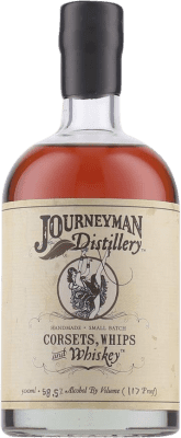 送料無料 | ウイスキーブレンド Journeyman Corsets Whips and Whiskey アメリカ ボトル Medium 50 cl