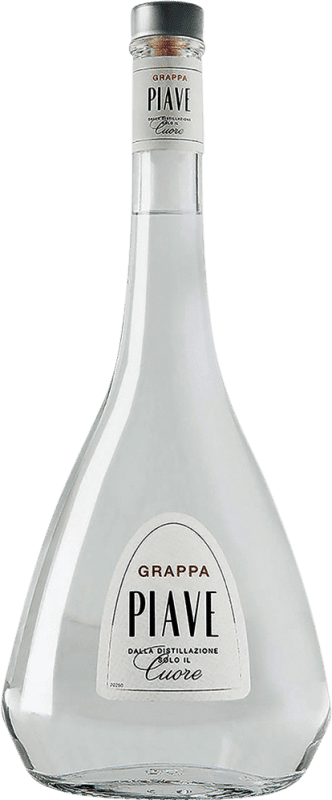 Envio grátis | Aguardente Grappa Piave Cuore Itália 70 cl