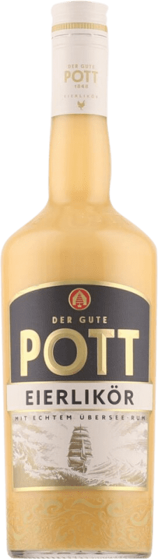 Envio grátis | Licores Pott Eierlikör Alemanha 70 cl