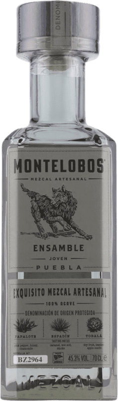 Бесплатная доставка | Mezcal Montelobos Ensamble Мексика 70 cl