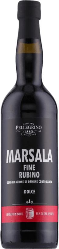15,95 € | Креплёное вино Cantine Pellegrino Rubino Dolce D.O.C. Marsala Италия 75 cl