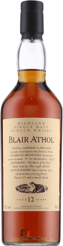 Envoi gratuit | Single Malt Whisky Blair Athol Flora & Fauna Edition Highlands Royaume-Uni 12 Ans 70 cl