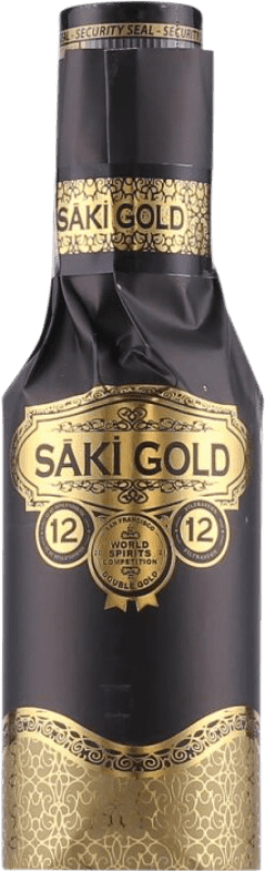 18,95 € Envio grátis | Raki Saki Raki Gold Garrafa Pequena 20 cl