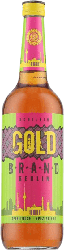 Envio grátis | Brandy Conhaque Schilkin Gold Brand Berlin Alemanha 70 cl