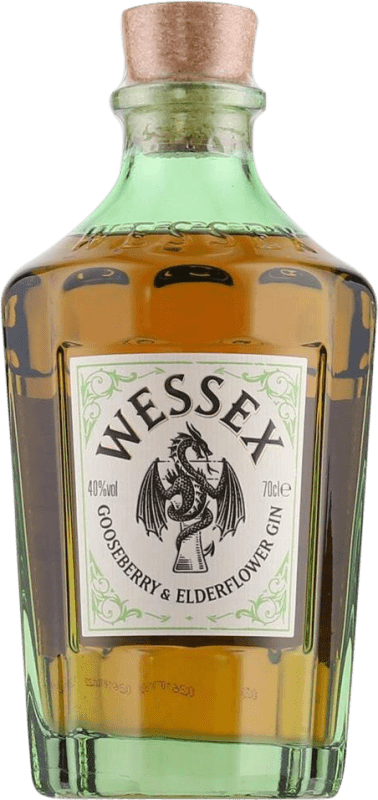 Бесплатная доставка | Джин Wessex Gooseberry and Elderflower Gin Объединенное Королевство 70 cl