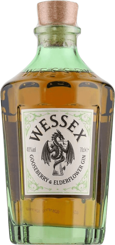 29,95 € Envio grátis | Genever Gin Wessex Elderflower — Flor de Sabugueiro, Johannisbeere — Groselha Preta