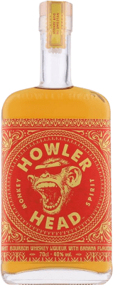 Bourbon Whisky Howler Head Straight Banana