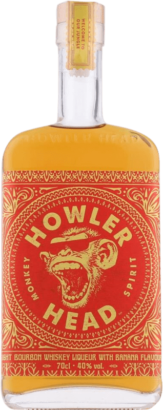 54,95 € Free Shipping | Bourbon Whisky Howler Head. Banana Flavouring Straight
