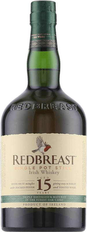 Envoi gratuit | Blended Whisky Redbreast Irish Irlande 15 Ans 70 cl