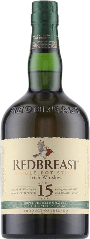 107,95 € | Купажированный виски Redbreast Irish Ирландия 15 Лет 70 cl