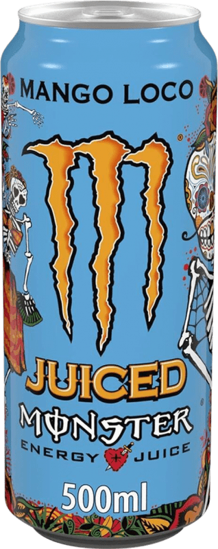 Spedizione Gratuita | Bevanda Energetica Monster Energy Juiced Loco Irlanda Bottiglia Medium 50 cl Mango