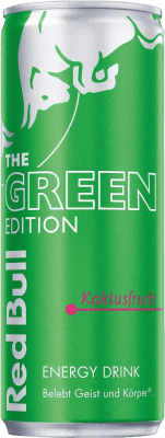 1,95 € | Энергетический напиток Red Bull Energy Drink Green — Зелёная версия, Ограниченный выпуск Австрия Жестяная банка 25 cl Kaktusfrucht — Плод Кактуса