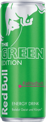 Boisson Énergisante Boîte de 24 unités Red Bull Energy Drink Green — Édition Verte, Édition Limitée 25 cl Kaktusfrucht — Fruit du Cactus