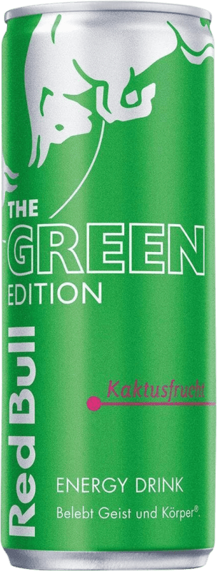 59,95 € Envoi gratuit | Boîte de 24 unités Boissons et Mixers Red Bull Energy Drink Kaktusfrucht The Green Edition Canette 25 cl